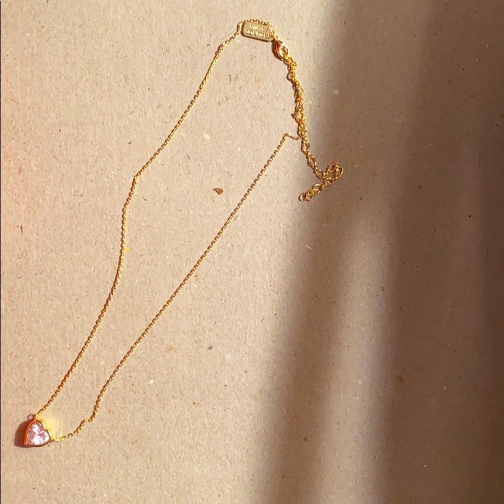 Heart shaped necklace